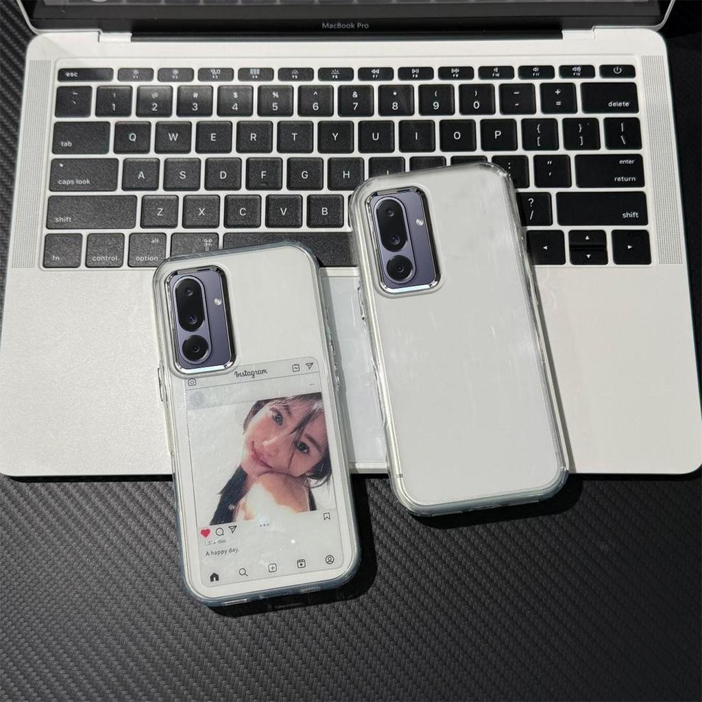 DIY Photo Insert Clear Phone Case for Samsung Galaxy M36 5G Soft TPU Cover