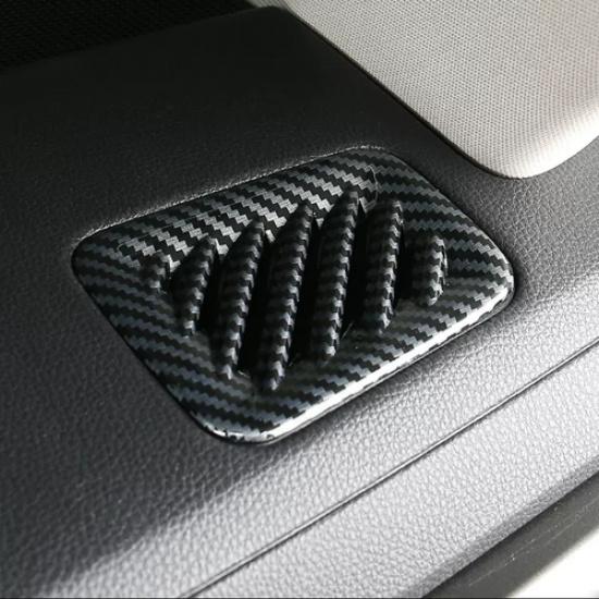 For Toyota Highlander -2024 Dashboard Air Vent Cover Trim Carbon fiber Kit
