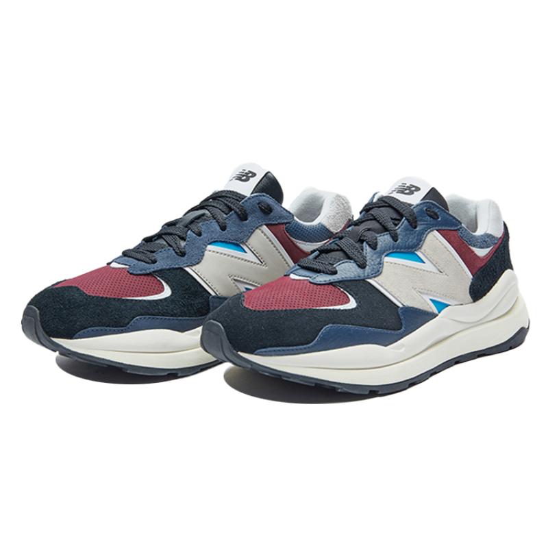 New Balance 57/40 DAHOOD Navy Maroon Sneakers M5740TB
