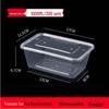 Disposable Rectangular Takeout Container