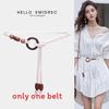 Bohemian Waist Chain For Women With Tassel Decor Summer Festival Accessory