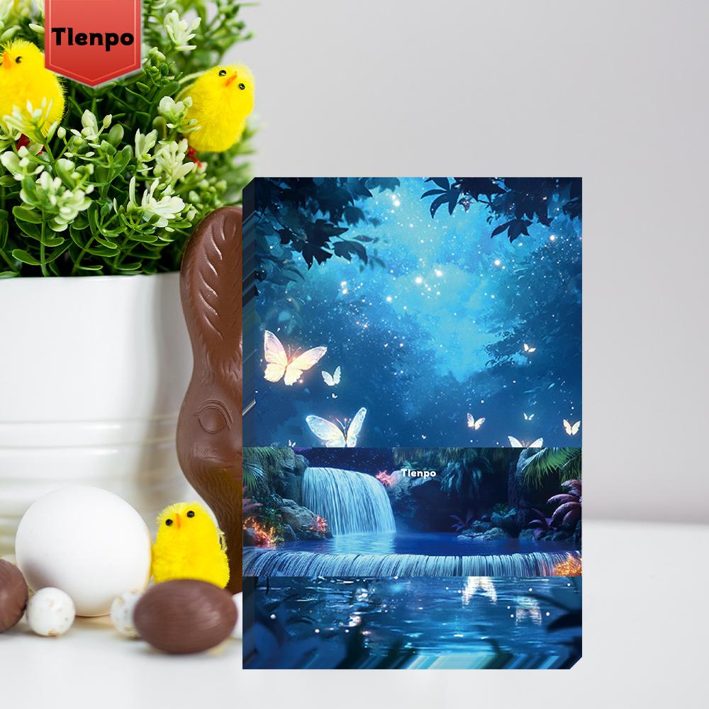 32pcs, Night Landscape Postcards, Wall Stickers, Mailing Cards, Greeting Cards, DIY Postcards, Souvenir Postcards, Decoration Pr