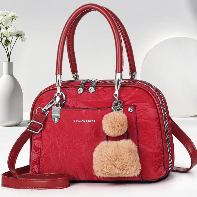 Doll Decorative Handbag Women's Bag Fashion Versatile Casual Trend Shoulder Bag Messenger Bag