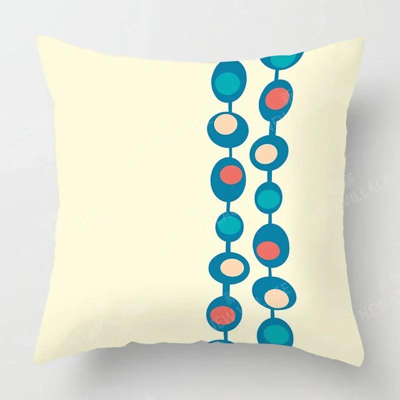 Nordic Fall Home Decor Autumn Throw Pillow Case Sofa Cushion Cover Modern X X X X Geometry