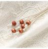 Nanyou Elegant Handmade Shell V-neck Embroidered Sleeveless Dress - Summer Vacation Style