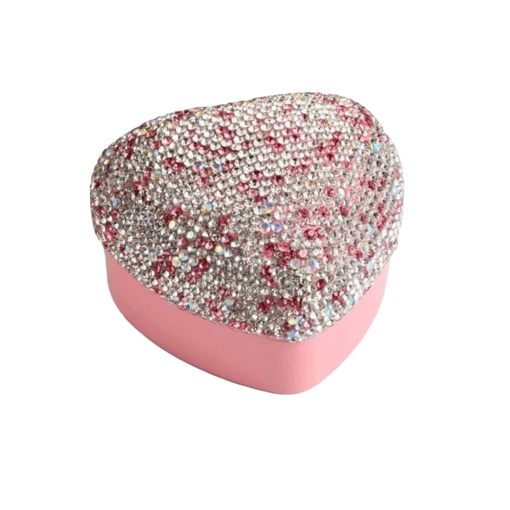 

Heart Shape Gift Boxes Ring Display Valentine Gift Packaging Box Birthday розовый