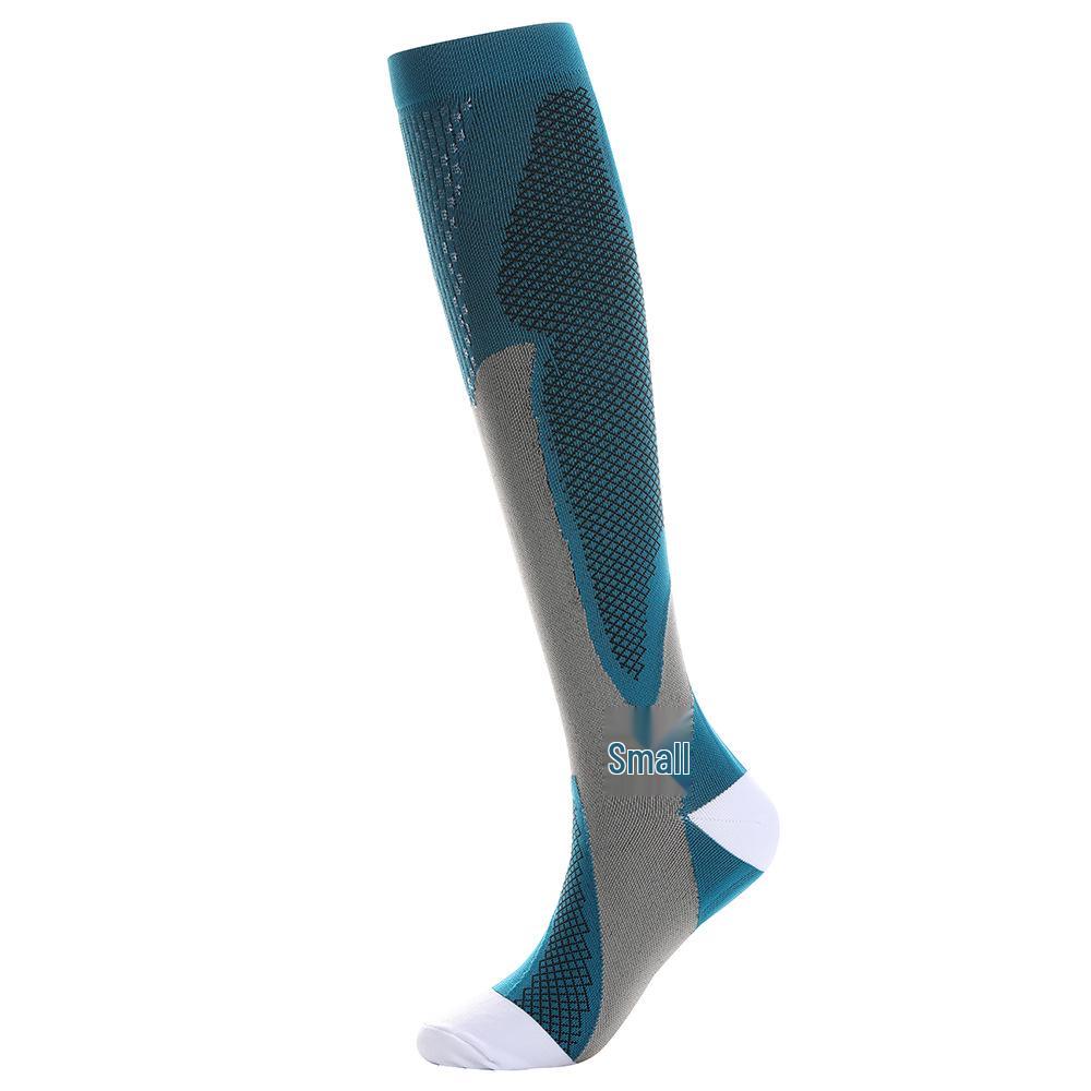 Summer Outdoor Nylon Compression Calf Socks for Yoga & Sports