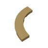 50g/73PCS 27507 4X4 Curved 1/4 Ring Corner Building Blocks MOC Classic Compatible with Brick Children Toys Gift Box