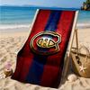 Asciugamano da Spiaggia Squadra di Hockey Canadiens, Microfibra Super Morbida, Regalo Perfetto per Lei/Lui, Compleanno, per Piscina, Spiaggia, Viaggio, Decorazione Festa in Spiaggia