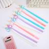 24Pcs 0.5mm Flamingo Neutral Pen, Black Ink, Creative Design, Smooth Writing Tools, School Office, Family, Student Stationery, Gifts
