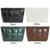 Women Cosmetic Bag Padded Quilted Makeup Storage Bag Large Capacity Makeup Organizer Bag Solid Color Travel Cosmetic Bag
