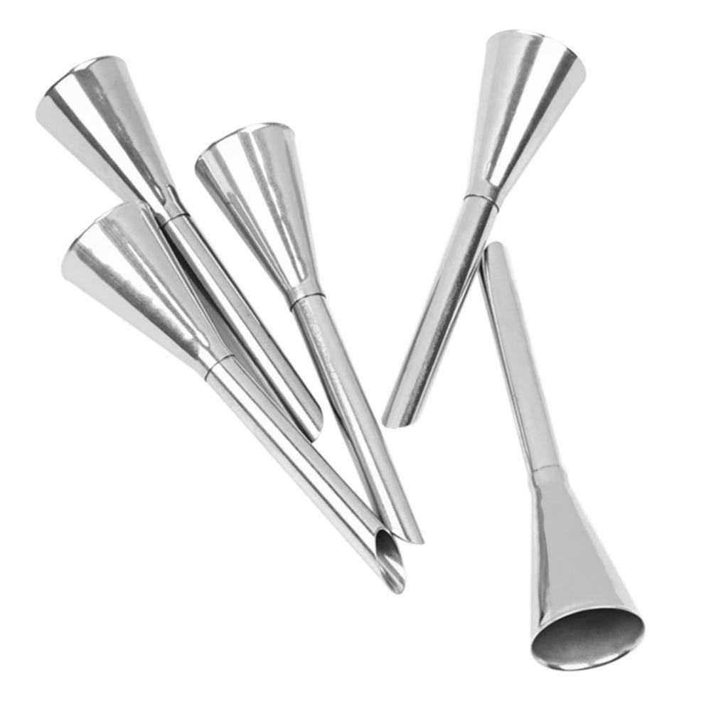 Dezertné dekoratérky Nerezové potrubie Pomôcka na obláčiky kvetov v ústach