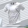 3D Print Sport Quick-dry Breathable Men T-shirt Outdoor Street Running Exercise Fitness Hiking Jersey Casual Short-sleeve Summer