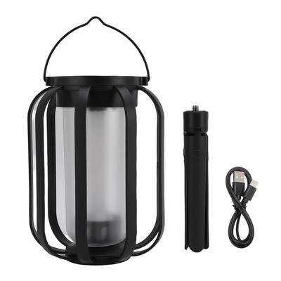 Solar Lantern Rain Proof Hanging Solar Powered Lamp with Tripod for Yard Deck Backyard Garden