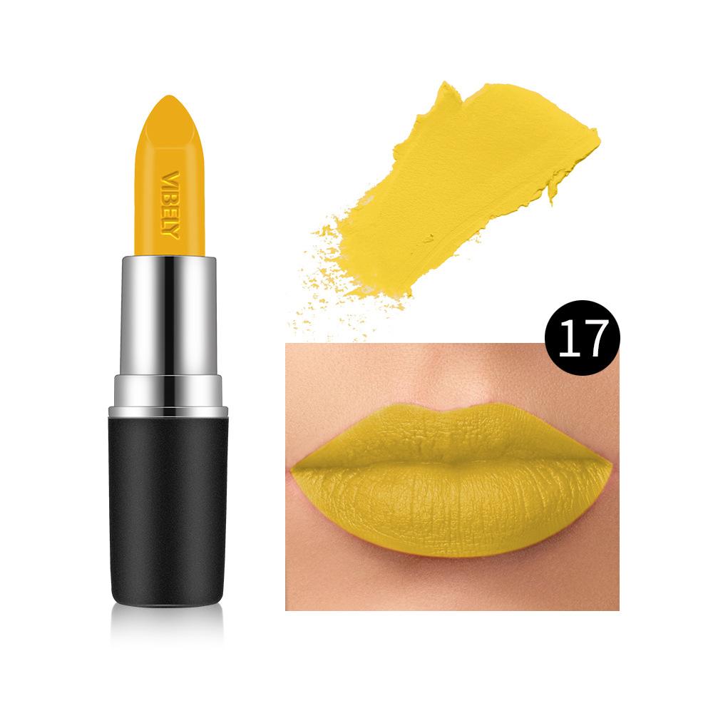 VIBELY Clarinet Matte Bullet Matte Waterproof Non-stick Cup Lipstick