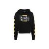 Off-White FW21 Painting Printing Unisex Black Men's OMBB037F21FLE0111084