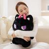 Evil Plush Pillow Stuffed Purple Black Squint Eyed Standing Plushie Darkness Halloween'S Day Party Decor Prop Gift