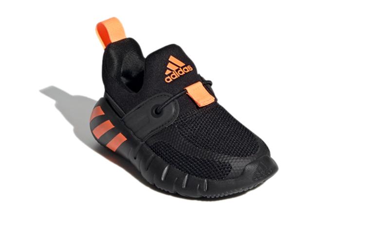 Adidas Rapidazen I Breathable Low top Toddler Shoes Black Orange Infant And Toddler FX2699