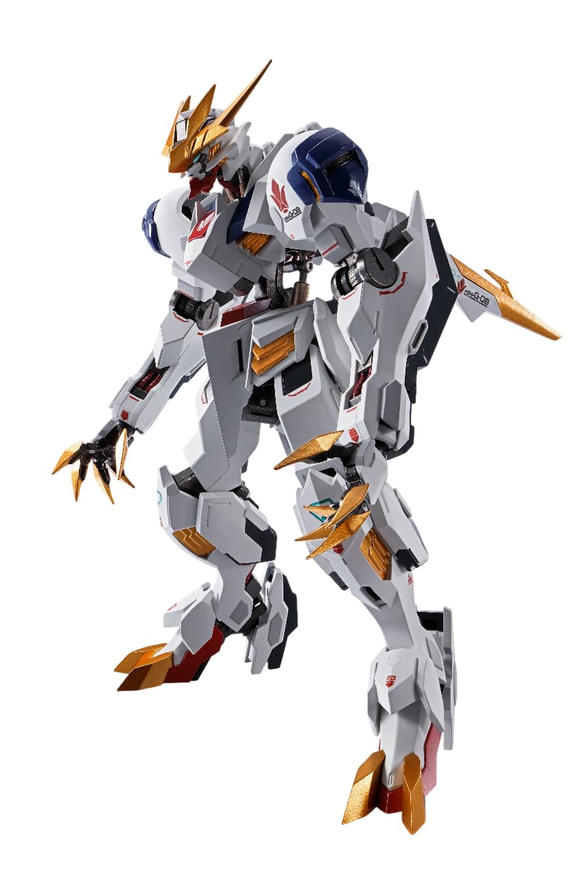 

TAMASHII NATIONS METAL ROBOT SPIRITS Mobile Suit Gundam Orphans Gundam Barbatos Lupus Rex 150mm ABS PVC Metal Painted Action Figure Iron-Blooded SIDE