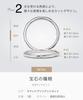 LEGAN Diamond White Size Natural Wedding Made In Japan Ring, Gold, 13, K10WG, Diamond, Band, Women's,