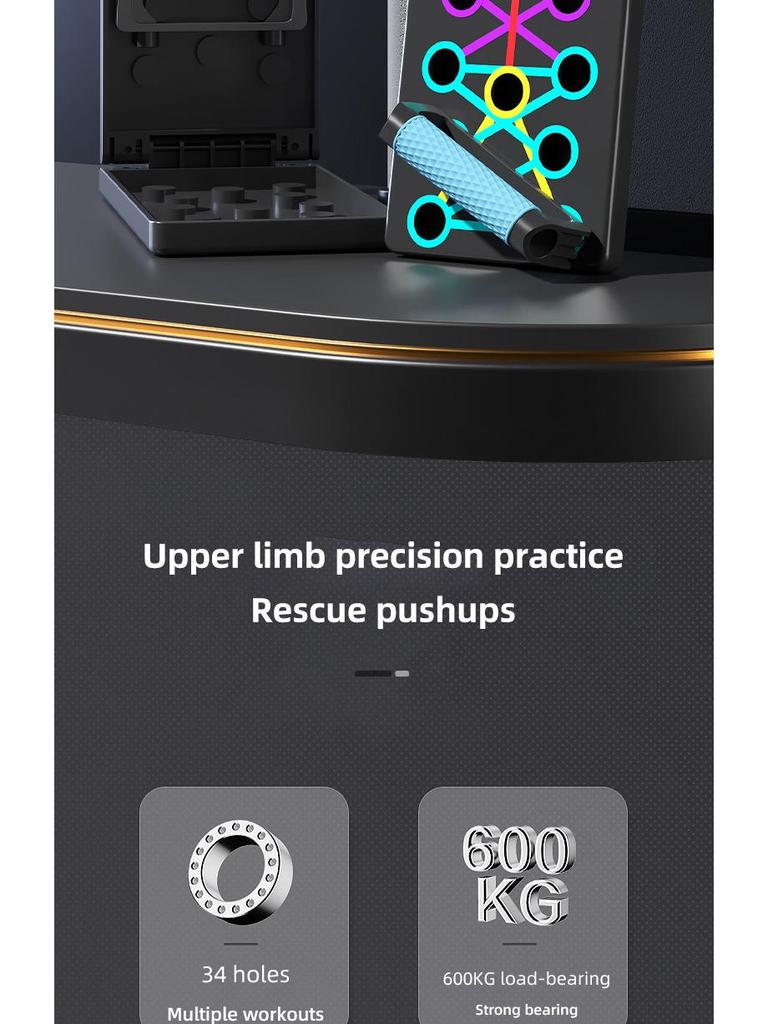 Suport multifuncțional pentru flotări, placă de fitness pentru antrenament acasă