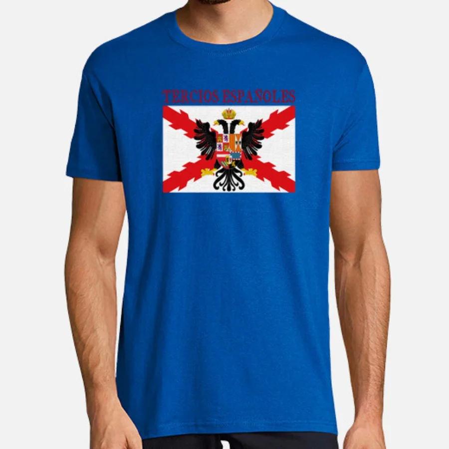 

Tercios Españoles Foreign Legion Men T-Shirt Short Sleeve Casual Cotton O-Neck T Shirt S