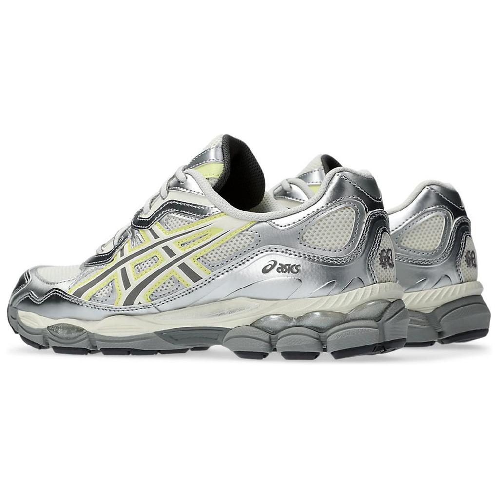 Emmi x ASICS Gel NYC Ασημί Κίτρινο Huddle Γυναικεία Αθλητικά Παπούτσια Λευκό 1202A498-100