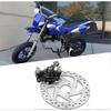 Hinterradbremsensatz, Mini-Roller-Hinterradscheibenbremsensatz aus Aluminiumlegierung, Bremsscheibe + Bremssattel für Mini-Benzin- oder Elektro-Go-Kart/ATV/Mini-Roller/SUV