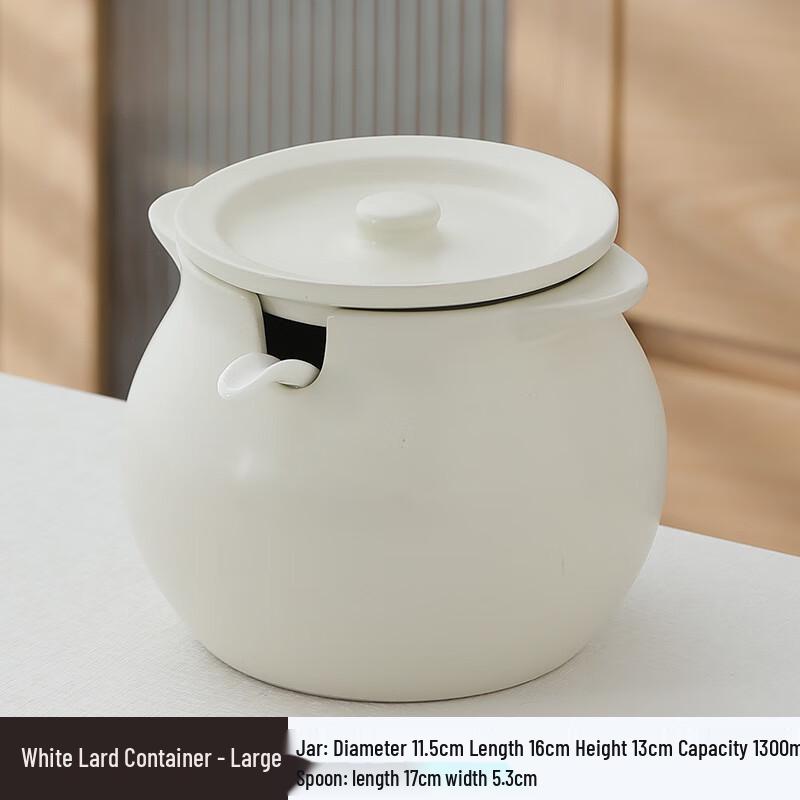 High-Temperature Ceramic Oil Storage Jar