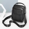 Men's Genuine Leather Single-shoulder Bag, Cowhide Business Casual Crossbody Bag, Portable Small Crossbody Bag