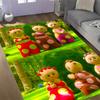 In The Night Garden Characters Themed Anti-Slip Rugs - Polyester Home Decor, Suitable for Bedrooms, Living Rooms, Doorways, Studios, and Decorations