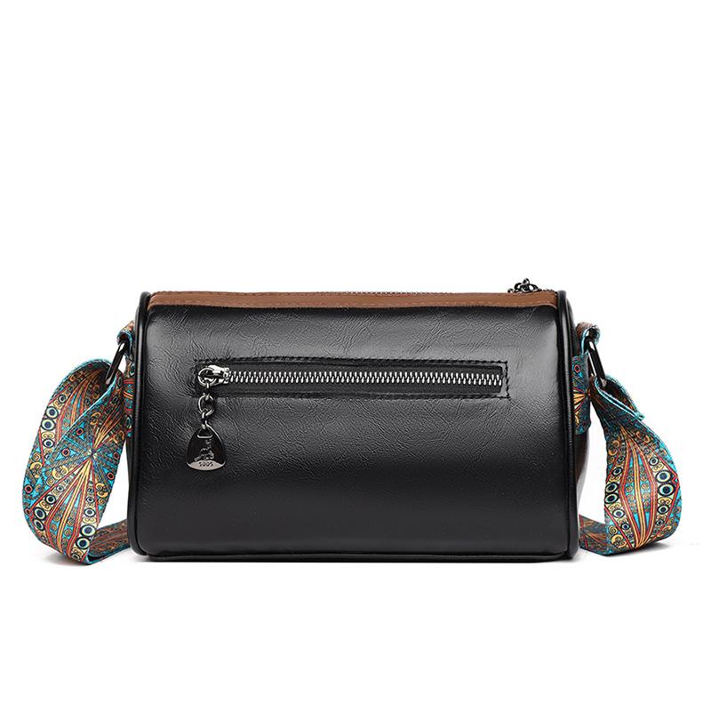 Oil Wax Skin Shoulder Crossbody Bags for Women Wallet Brand Leather Ladies Designr Handbags Winter Style Messenger Bags Sac Main