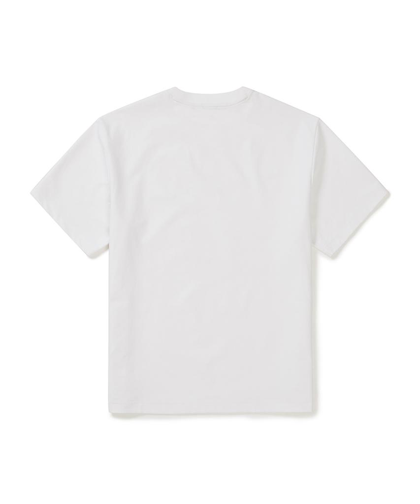 SNOWPEAK APPAREL Classic Woven Short Sleeve T-Shirt (S25Mutts16) White