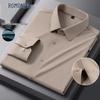 Men's Solid Business Long-Sleeve Shirt