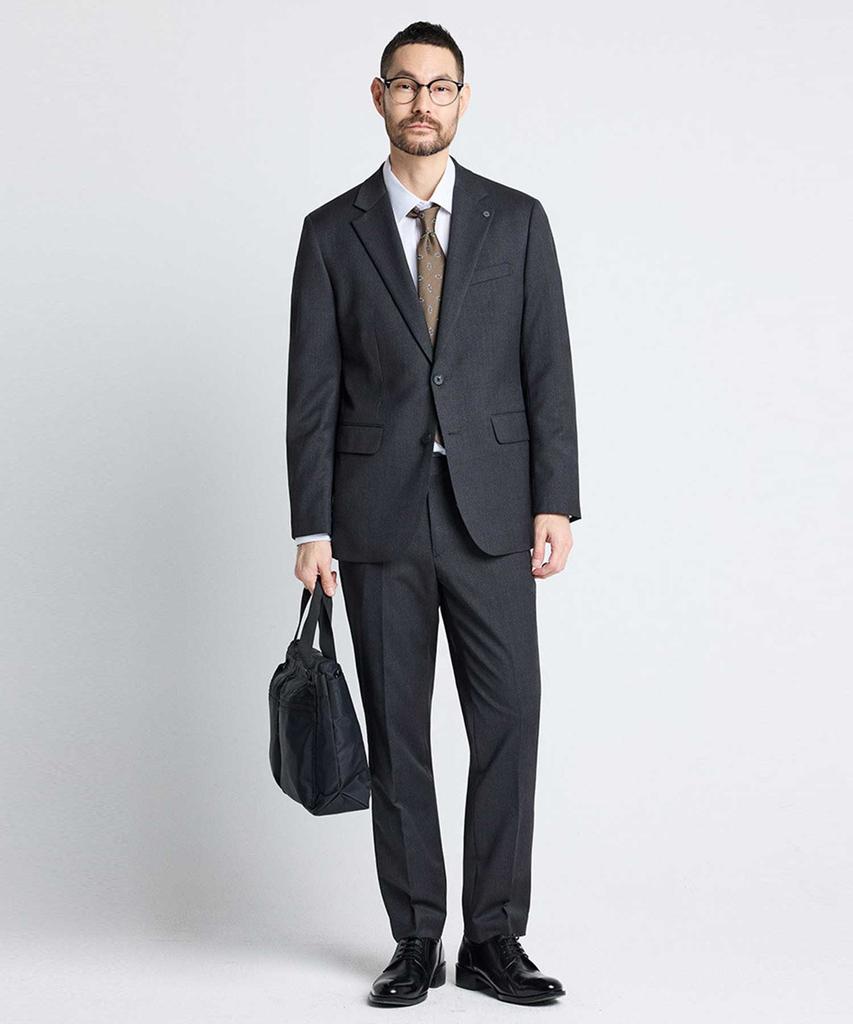 Stco Wool Four-Way Stretch Essential Suit Set_Grey (Classic Fit)_Ssjvz63Set