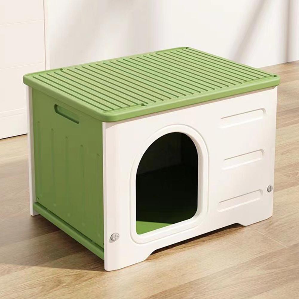 Outdoor Cats Dogs Shelter Windproof Rainproof Cats Outdoor Nest Four Seasons Waterproof Pet Shelter Outdoor Kitten Nest