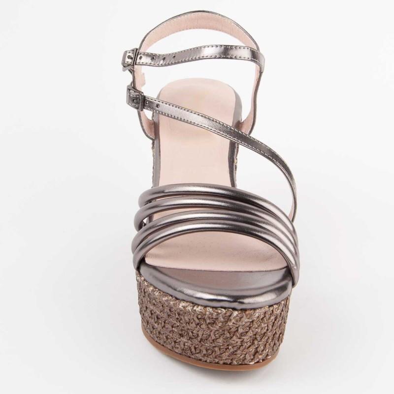 Sandalia De Cuña Para Mujer. Montevita Salia10 103012