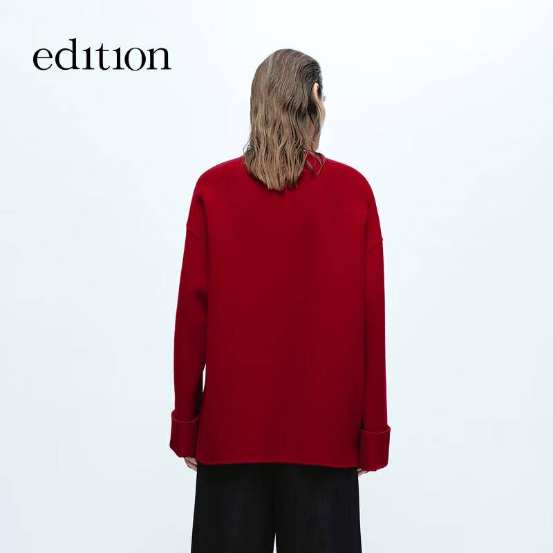 Gao Yuanyuan Edition New Chinese Wool Cashmere Double-Faced Coat