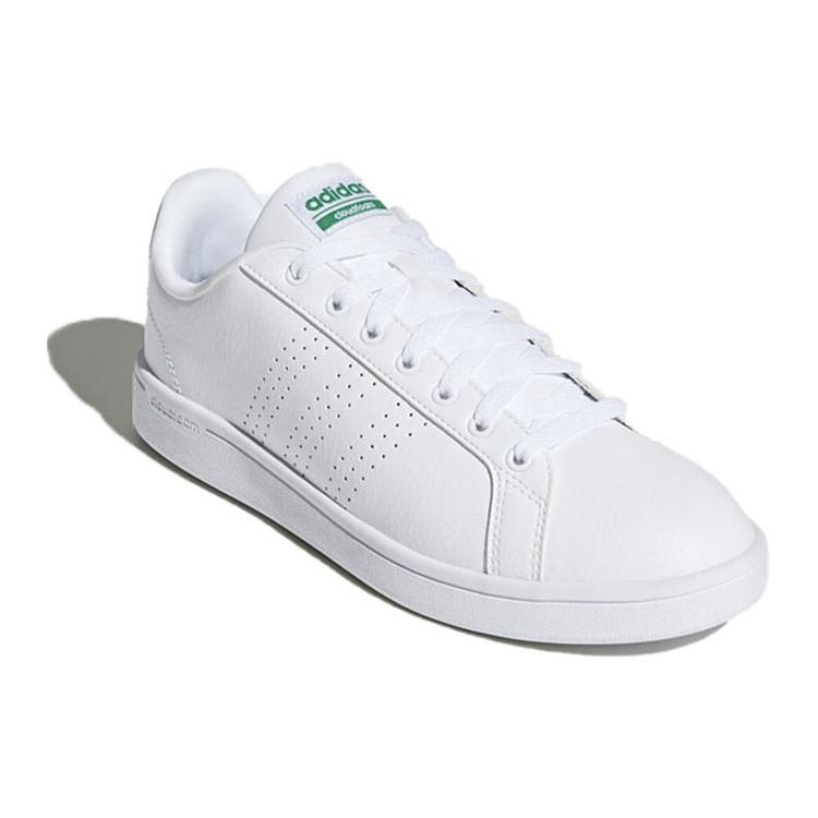 Adidas Cloudfoam Advantage Clean White Green AW3914