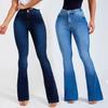 High-Waisted Slimming Stretch Flare Jeans for Women