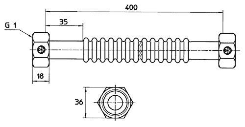 SANEI Benrikan Single-Prong SUS316L Drill, 25mm X 400mm Long, T12-25X400