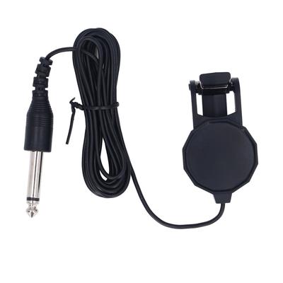 Professioneller Clip-On-Tonabnehmer Kunststoff Kompakter Clip-On Akustikgitarren-Tonabnehmer für Violine Erhu
