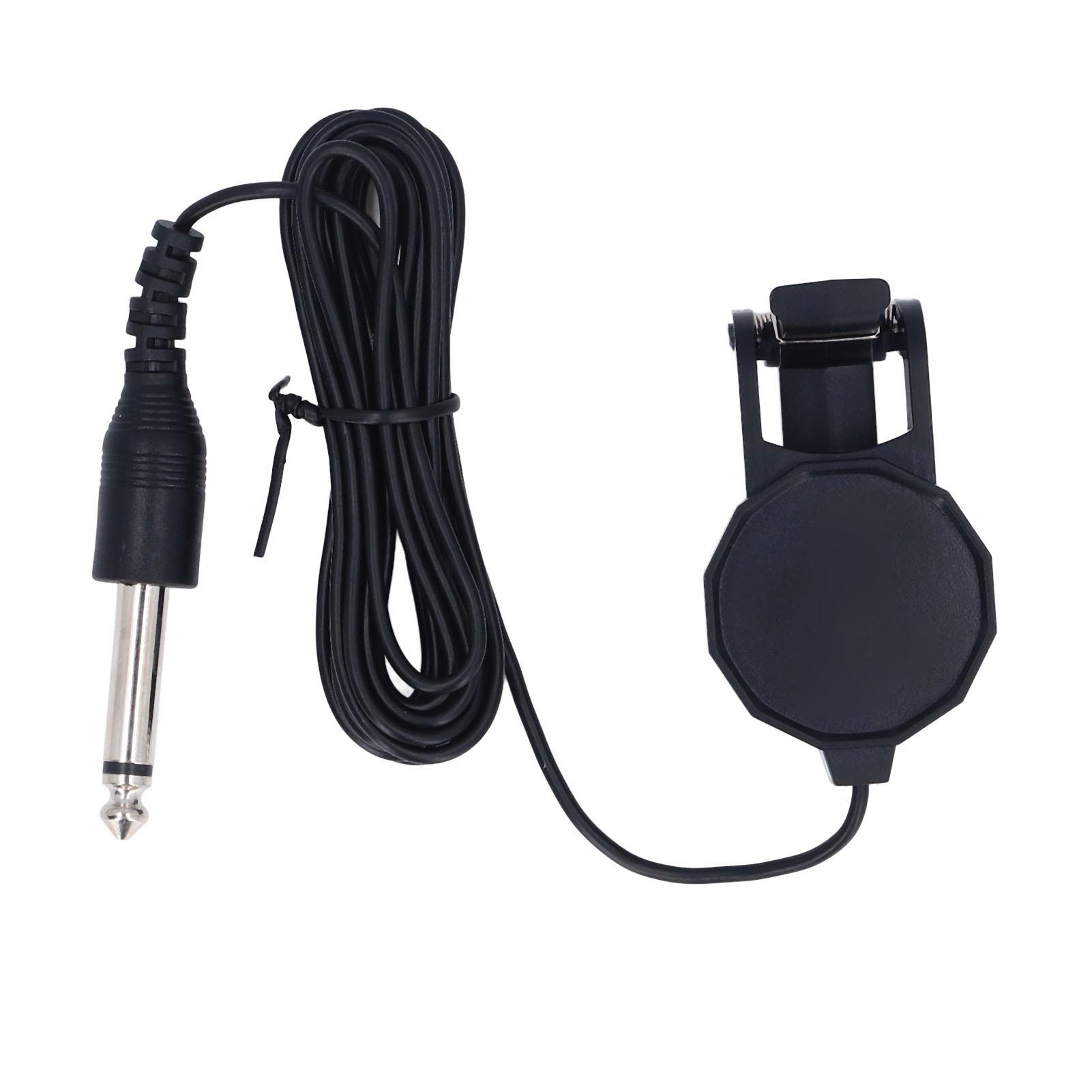 

Professional Clip On Pickup Plastic Compact Clip On Acoustic Guitar Pickup for Violin Erhu