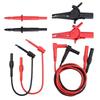 Multifunctional Digital Multimeter Probes with Gold Plated Brass Tips and Nickel Plated Iron for High Voltage Safety