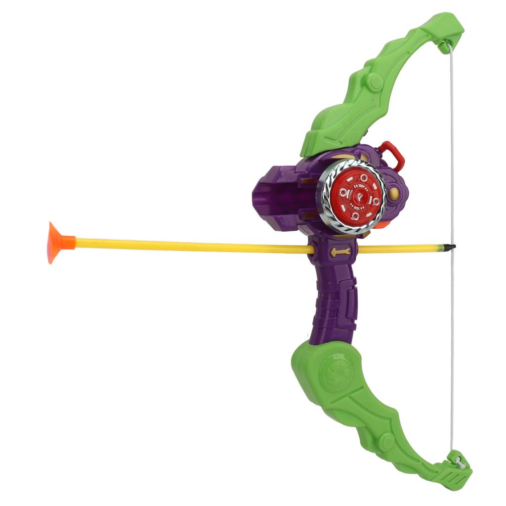 y Toy Play Set Suction Cup Hd Design Light Effect Bow   Toy for Kids for Indoor Outdoor