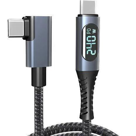 Mindpure USB4 Cable 8K Video 40Gbps Data Transfer 5A 240W USB-C PD Fast Charging Pure Copper Compatible with Thunderbolt 4/3