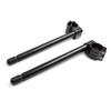 HANDLEBAR, 7/8", CLIP-ON, 35MM, Fork Tube, BLACK, CAFE RACERS, BOBBERS,Universal