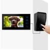 7in TFT Wired Video Door Phone Doorbell Intercom System Touch Key IR Night Vision