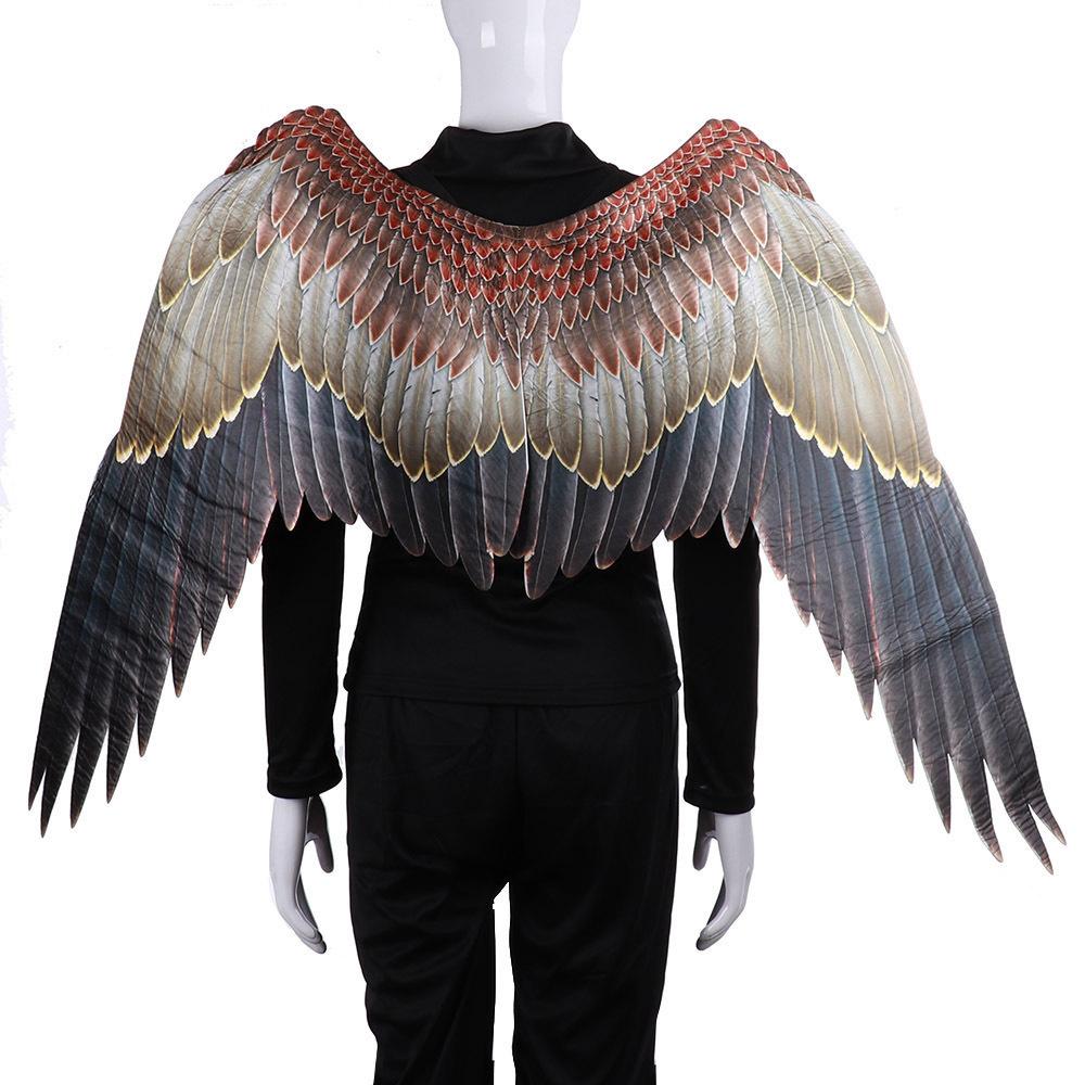 

1Pcs Cute Adult Simulation Feather Wings for Halloween Birthday Wedding Costume Dance Christmas Carnival Party School Play Props