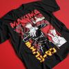 Anime Shirt Vintage Japanese Manga Fire Style Graphic Anime Tee Unisex 100 Cotton